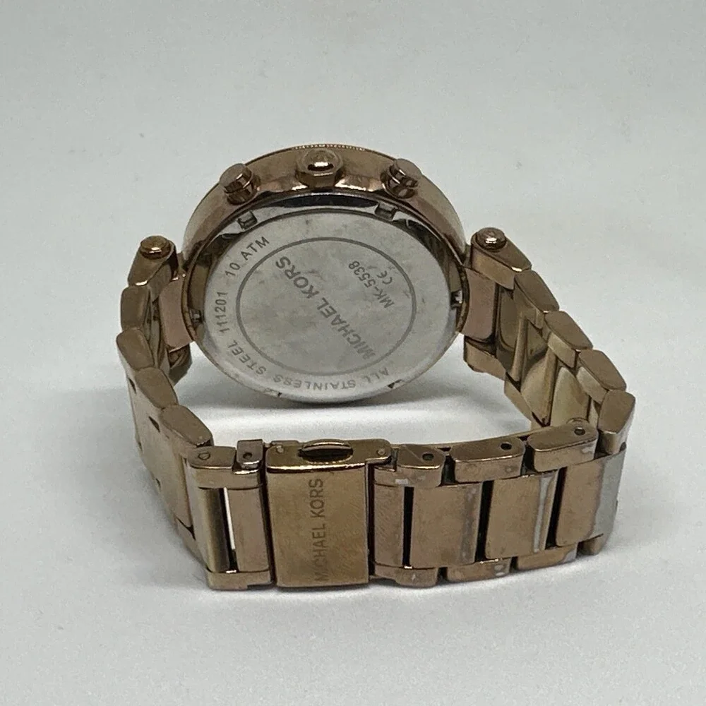 Michael Kors Parker MK5538 Women Stainless Steel Analog Dial Quartz Watch HME545